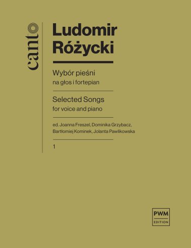 Wybór pieśni na głos i fortepian, cz. 1
