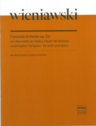 Fantaisie brillante sur des motifs de l'opéra "Faust" de Gounod op. 20
