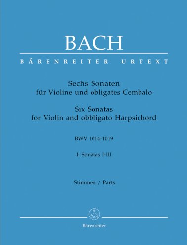 6 sonat BWV 1014-1019, vol. 1