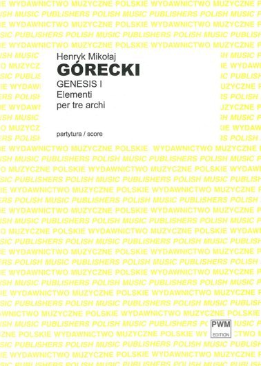 Genesis I: Elementi per archi