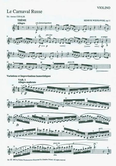 Le Carnaval Russe op. 11