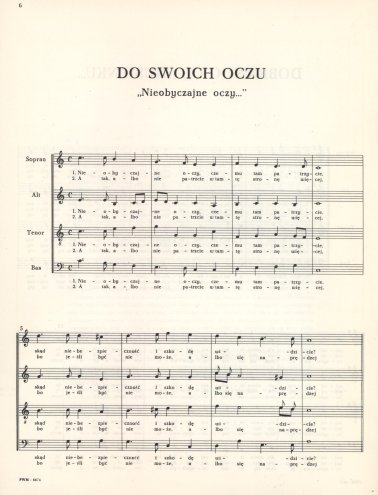 Sześć pieśni staropolskich