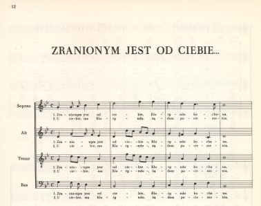 Sześć pieśni staropolskich