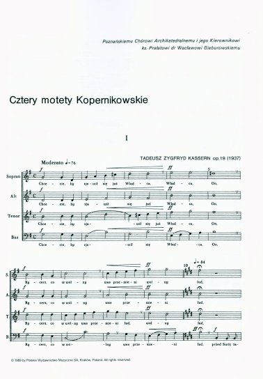 Cztery motety Kopernikowskie