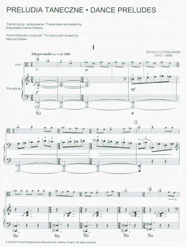 Preludia taneczne