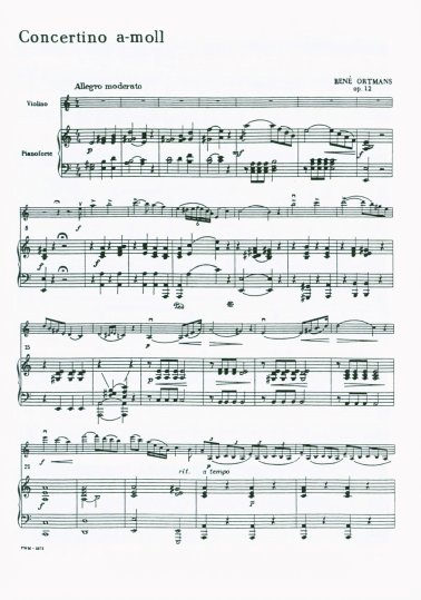 Concertino a-moll op. 12