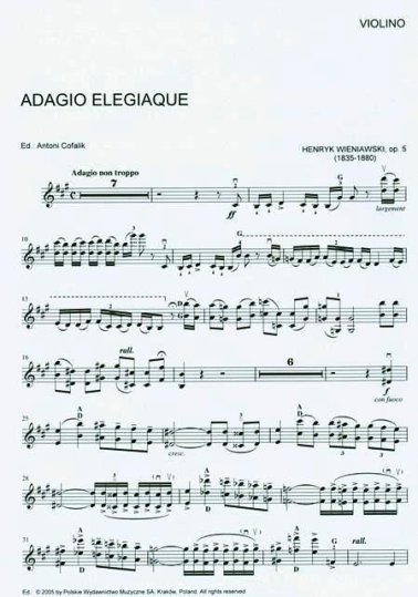 Adagio élégiaque