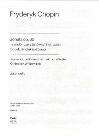 Sonata na wiolonczelę (altówkę) i fortepian