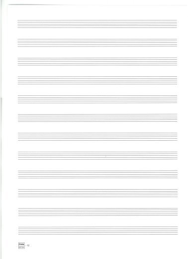 Papier nutowy A4 stojący 12 linii