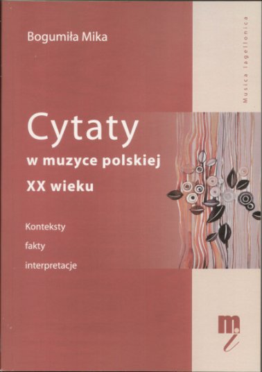 Cytaty w muzyce polskiej XX wieku