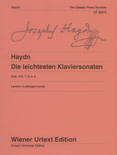 The Easiest Piano Sonatas