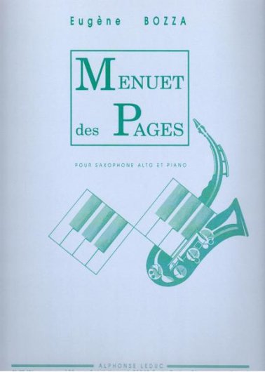 Menuet des Pages