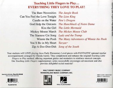 Teaching Little Fingers to Play Disney Tunes