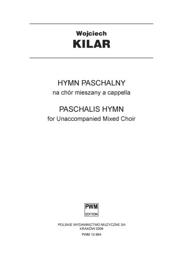 Hymn Paschalny