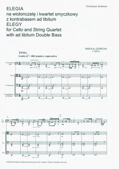 Elegia op. 40