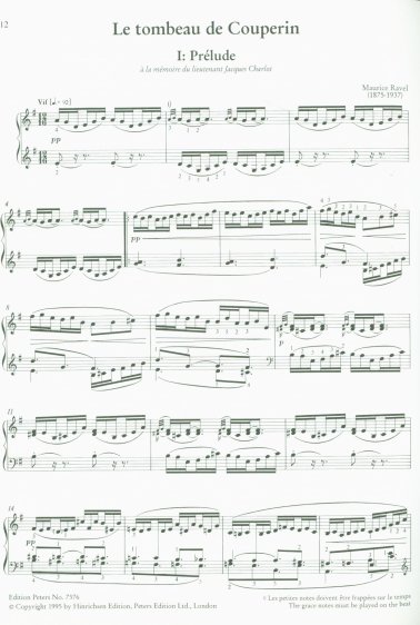 La tombeau de Couperin