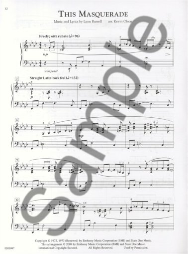 In Recital for the Advancing Pianist: Jazz & Blues