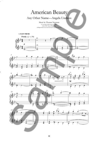 Piano Playbook: Film Music