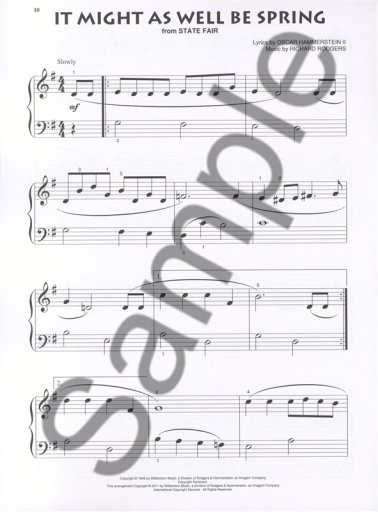 Standards. Beginning Piano Solo Piano Play-Along