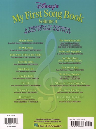 Disney's My First Songbook