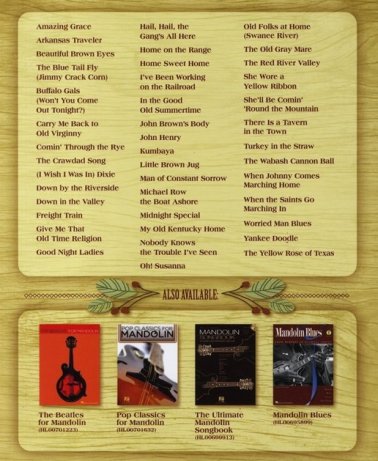 Folk Songs na mandolinę