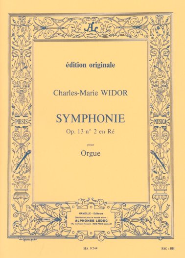 Symfonia nr 2 op. 13 na organy