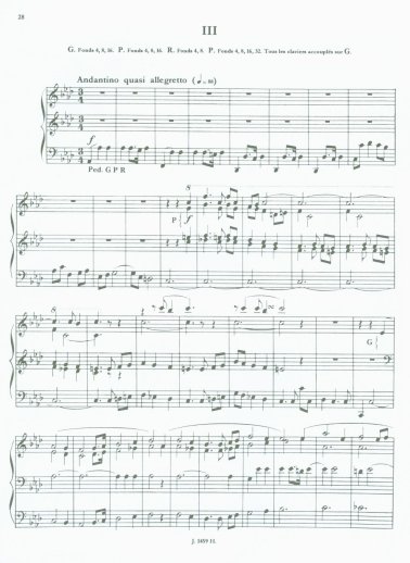 Symfonia nr 5 op. 42 na organy