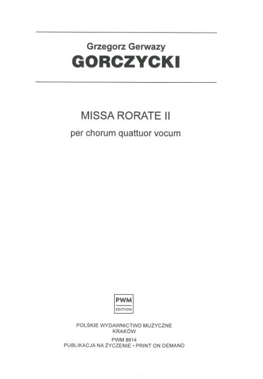 Missa rorate II