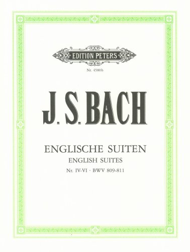 Suity angielskie nr IV-VI BWV 809-8011