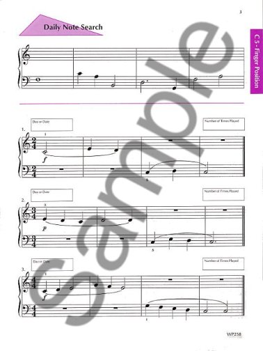A Line A Day Sight Reading: Level 1