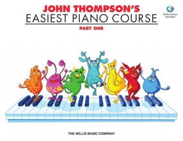 Easiest Piano Course cz.1 + Audio Access