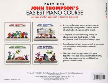 Easiest Piano Course cz.1 + Audio Access