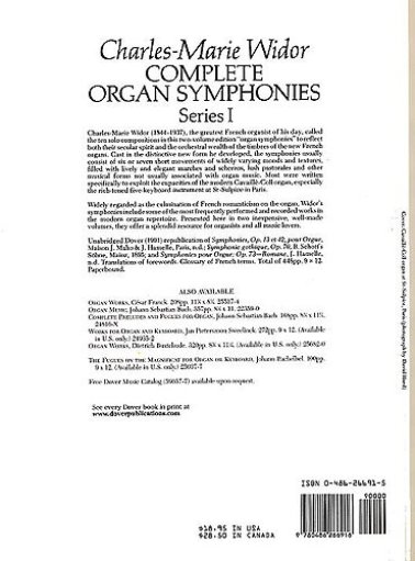 Complete Organ Symphonies - Seria I