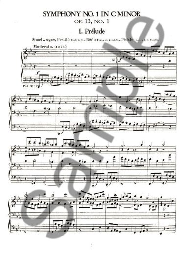 Complete Organ Symphonies - Seria I