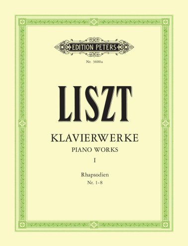 Klavierwerke, Band 1: Ungarische Rhapsodien 1-8