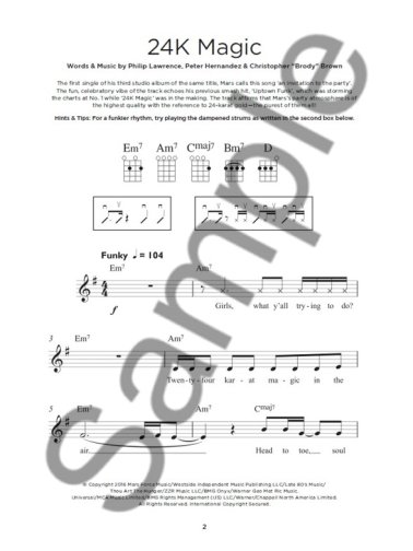 Really Easy Ukulele: Chart Hits 1 Spring/Summer 2017