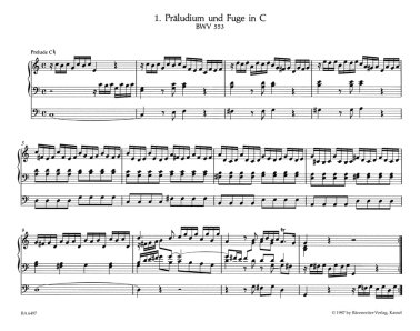 8 małych Preludiów i Fug BWV 553-560