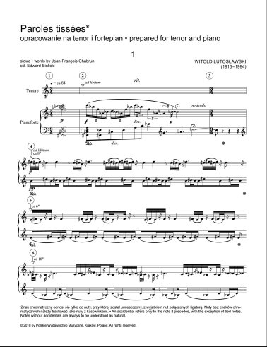 Paroles tissées