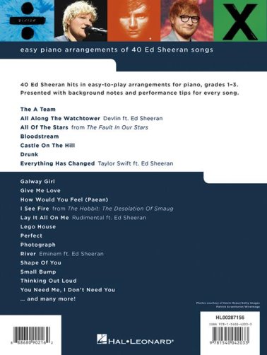 40 Ed Sheeran Songs