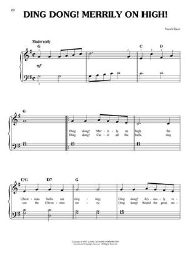 First 50 Christmas Carols You Should Play on Piano