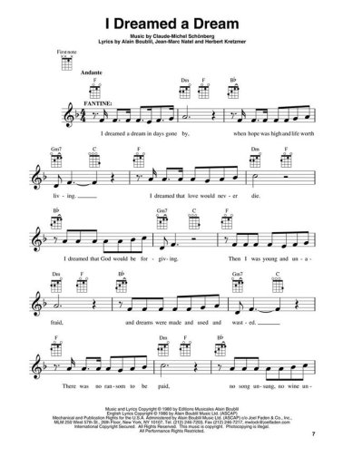 Nędznicy - na ukulele