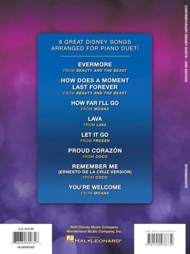Contemporary Disney Duets