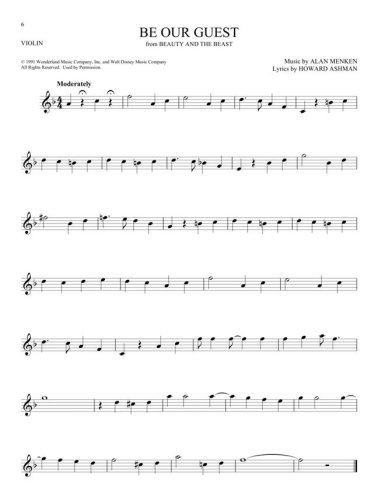 101 Disney Songs na skrzypce