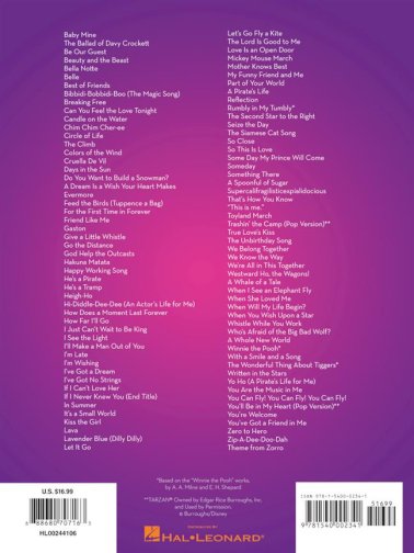 101 Disney Songs na klarnet