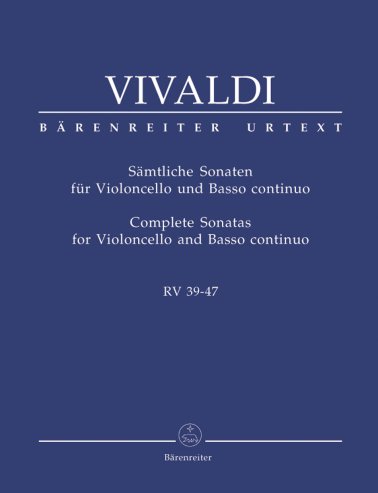 Complete Sonatas for Violoncello and Basso continuo RV 39-47