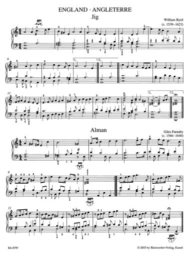 Bärenreiter Piano Album: Baroque