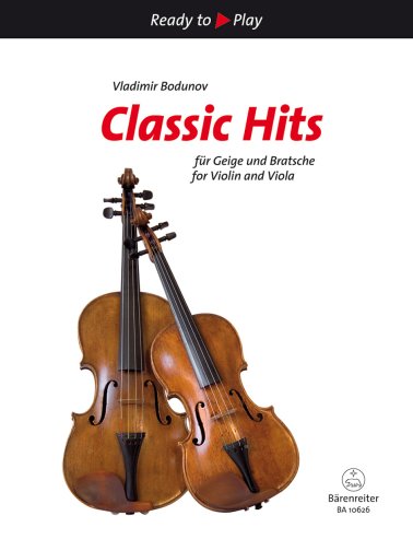 Classic Hits for Violin and Viola