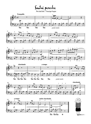 Two-Part Piano Miniatures on One Page