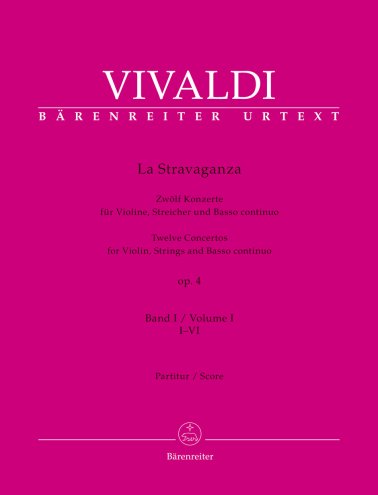 La Stravaganza op. 4 - vol. 1 Concertos I-VI