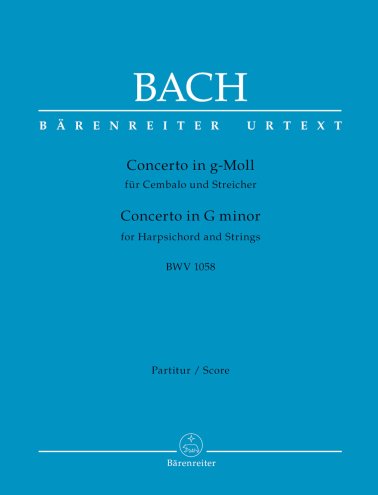 Koncert g-moll, BWV 1058 na klawesyn i smyczki